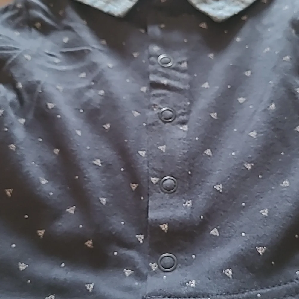 Tahari Romper Shorts, Blue and Khaki, 3/6months - Picture 6 of 6